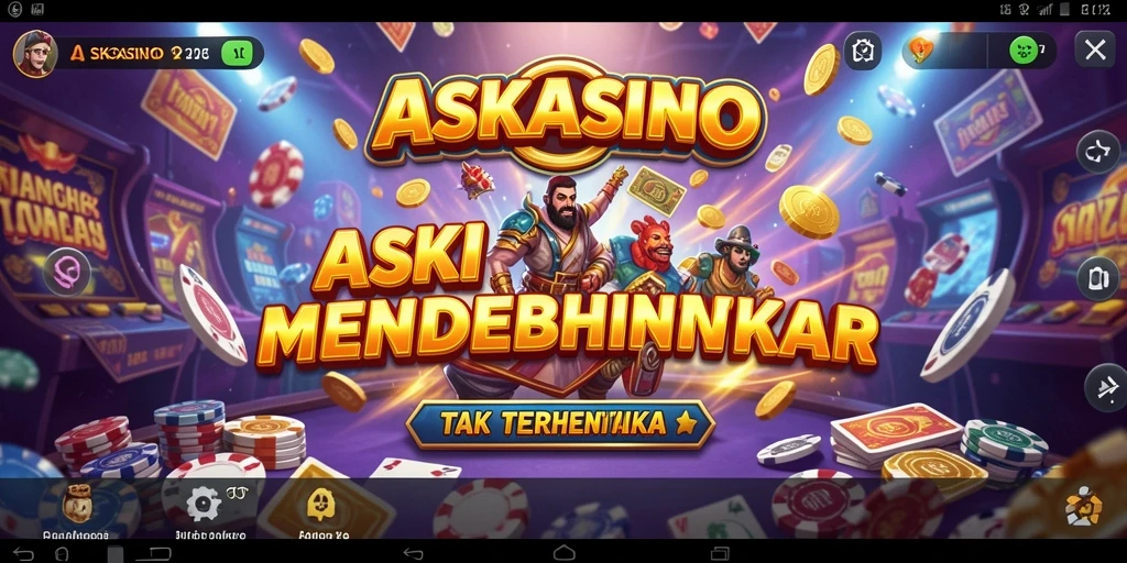 Screenshot menunjukkan aksi mendebarkan dari gameplay <strong>ASKASINO</strong>.