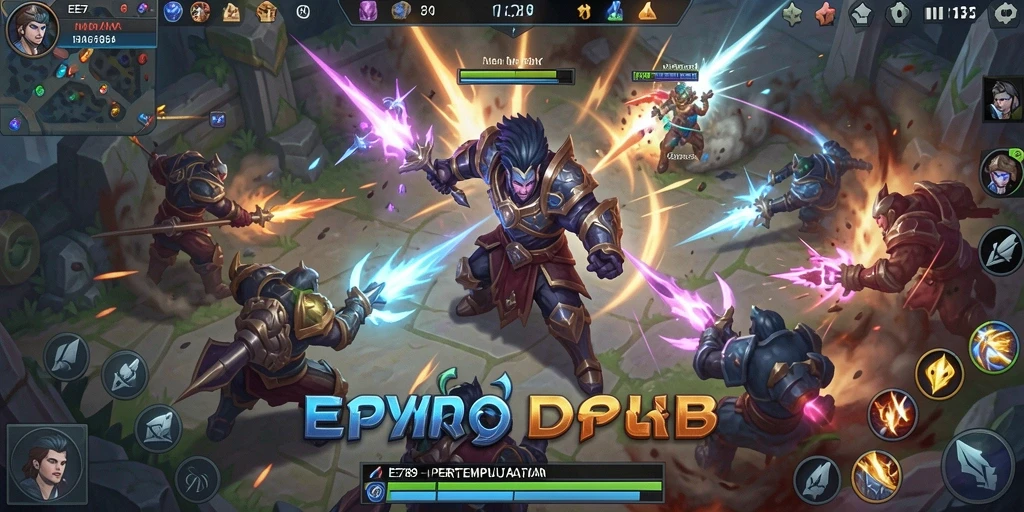 Tampilan gameplay seru dan strategis di EE789.