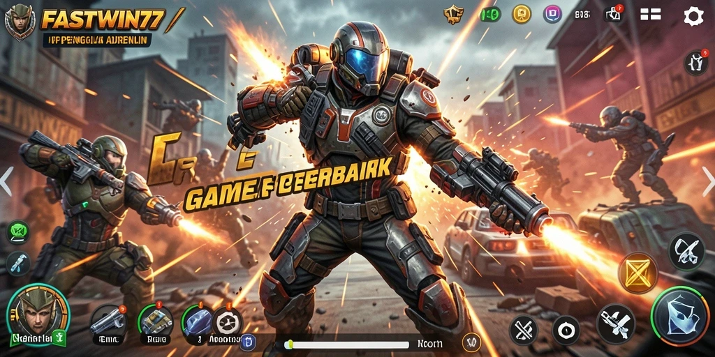 Screenshot gameplay FASTWIN77 menampilkan aksi seru di pertarungan.