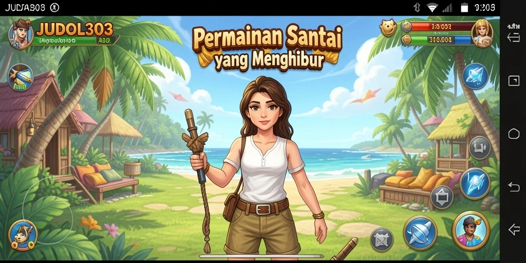 Screenshot JUDOL303 menampilkan gameplay yang ceria dan menghibur.