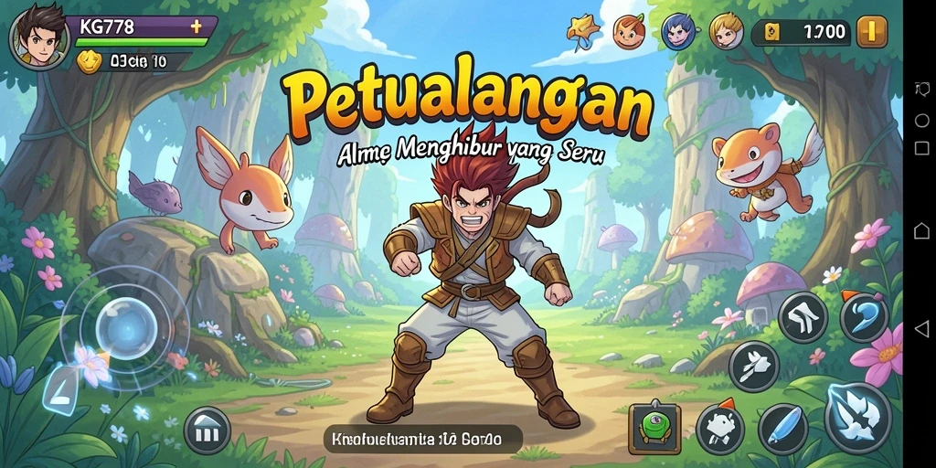 Gameplay menarik di dunia Anime yang penuh warna.