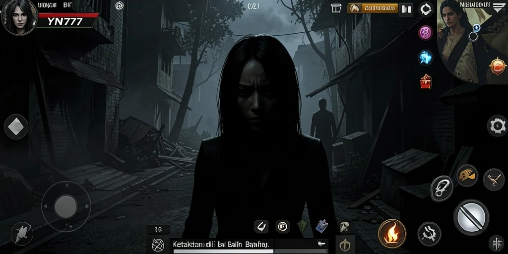 Menampilkan gameplay menegangkan dengan suasana Horror yang mendalam.