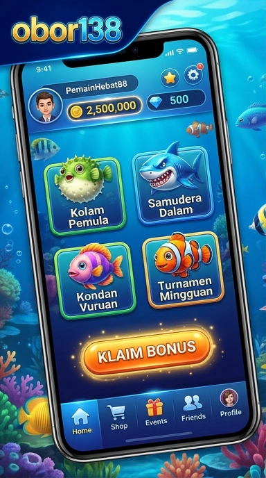 Tampilan utama aplikasi obor138 dengan daftar aplikasi unggulan.